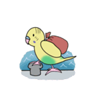 ナルシスインコ（個別スタンプ：17）