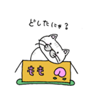 ねこちゃんのダンボール（個別スタンプ：11）