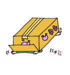ねこちゃんのダンボール（個別スタンプ：12）