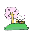 ねこちゃんのダンボール（個別スタンプ：23）