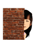 Joanne Cute Girl（個別スタンプ：12）