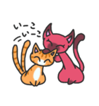 甘味猫くろまめ（個別スタンプ：31）