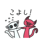 甘味猫くろまめ（個別スタンプ：36）