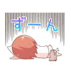 ゆーちゃんとまゆげくん（個別スタンプ：7）