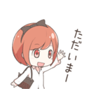 ゆーちゃんとまゆげくん（個別スタンプ：9）