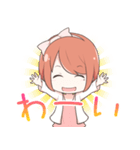 ゆーちゃんとまゆげくん（個別スタンプ：10）
