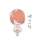 ゆーちゃんとまゆげくん（個別スタンプ：34）