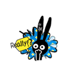 The POP BLACK RABBIT（個別スタンプ：3）