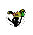 The POP BLACK RABBIT（個別スタンプ：19）