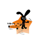 The POP BLACK RABBIT（個別スタンプ：21）