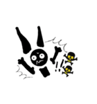 The POP BLACK RABBIT（個別スタンプ：23）
