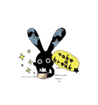 The POP BLACK RABBIT（個別スタンプ：24）