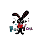 The POP BLACK RABBIT（個別スタンプ：30）