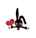 The POP BLACK RABBIT（個別スタンプ：31）