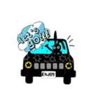 The POP BLACK RABBIT（個別スタンプ：32）