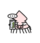 Cute Pigsquid（個別スタンプ：2）