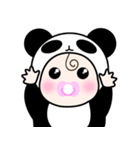 cute Panda Baby（個別スタンプ：1）