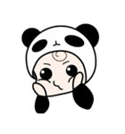 cute Panda Baby（個別スタンプ：3）