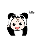 cute Panda Baby（個別スタンプ：7）