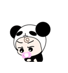 cute Panda Baby（個別スタンプ：8）