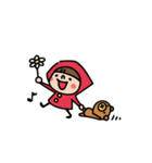 Do your best. Witch hood (Bear side)（個別スタンプ：5）