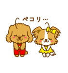 ルルとララのメッセージステッカー（個別スタンプ：18）