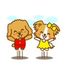 ルルとララのメッセージステッカー（個別スタンプ：37）