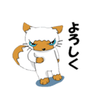 ネコのふうちゃんシリーズです。（個別スタンプ：8）