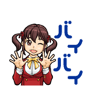 ツインテールの元気っ子（個別スタンプ：8）