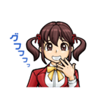 ツインテールの元気っ子（個別スタンプ：20）