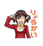 ツインテールの元気っ子（個別スタンプ：30）