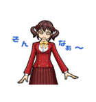ツインテールの元気っ子（個別スタンプ：38）