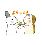 うさぎのゆるーい日常（個別スタンプ：9）
