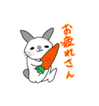 うさぎのゆるーい日常（個別スタンプ：10）
