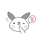 うさぎのゆるーい日常（個別スタンプ：21）