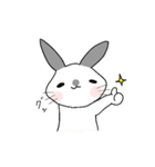 うさぎのゆるーい日常（個別スタンプ：35）