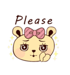 Squeamish Bear（個別スタンプ：2）
