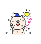 汗かきブタさんスタンプ（個別スタンプ：19）