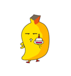 Happy yellow banana（個別スタンプ：4）