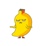Happy yellow banana（個別スタンプ：9）