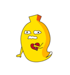 Happy yellow banana（個別スタンプ：10）