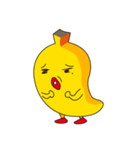 Happy yellow banana（個別スタンプ：12）