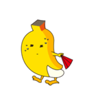 Happy yellow banana（個別スタンプ：16）