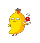 Happy yellow banana（個別スタンプ：21）