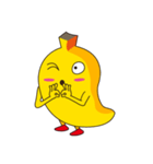 Happy yellow banana（個別スタンプ：25）