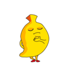 Happy yellow banana（個別スタンプ：33）