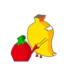 Happy yellow banana（個別スタンプ：34）