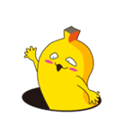 Happy yellow banana（個別スタンプ：35）