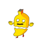 Happy yellow banana（個別スタンプ：38）