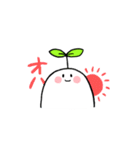 しろい いきもの（個別スタンプ：1）